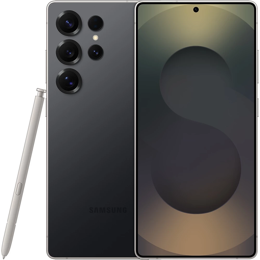 СмартфонSamsungGalaxyS25Ultra12/512GBTitaniumBlack2nano-SIM+eSIM